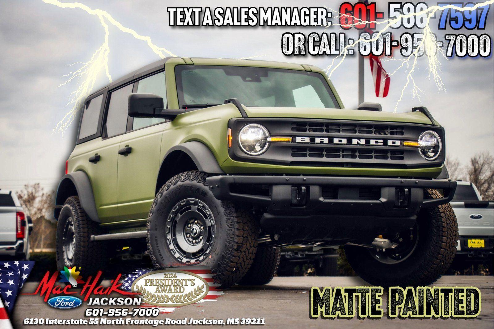 2025 Ford Bronco Big Bend 4-Door 4WD