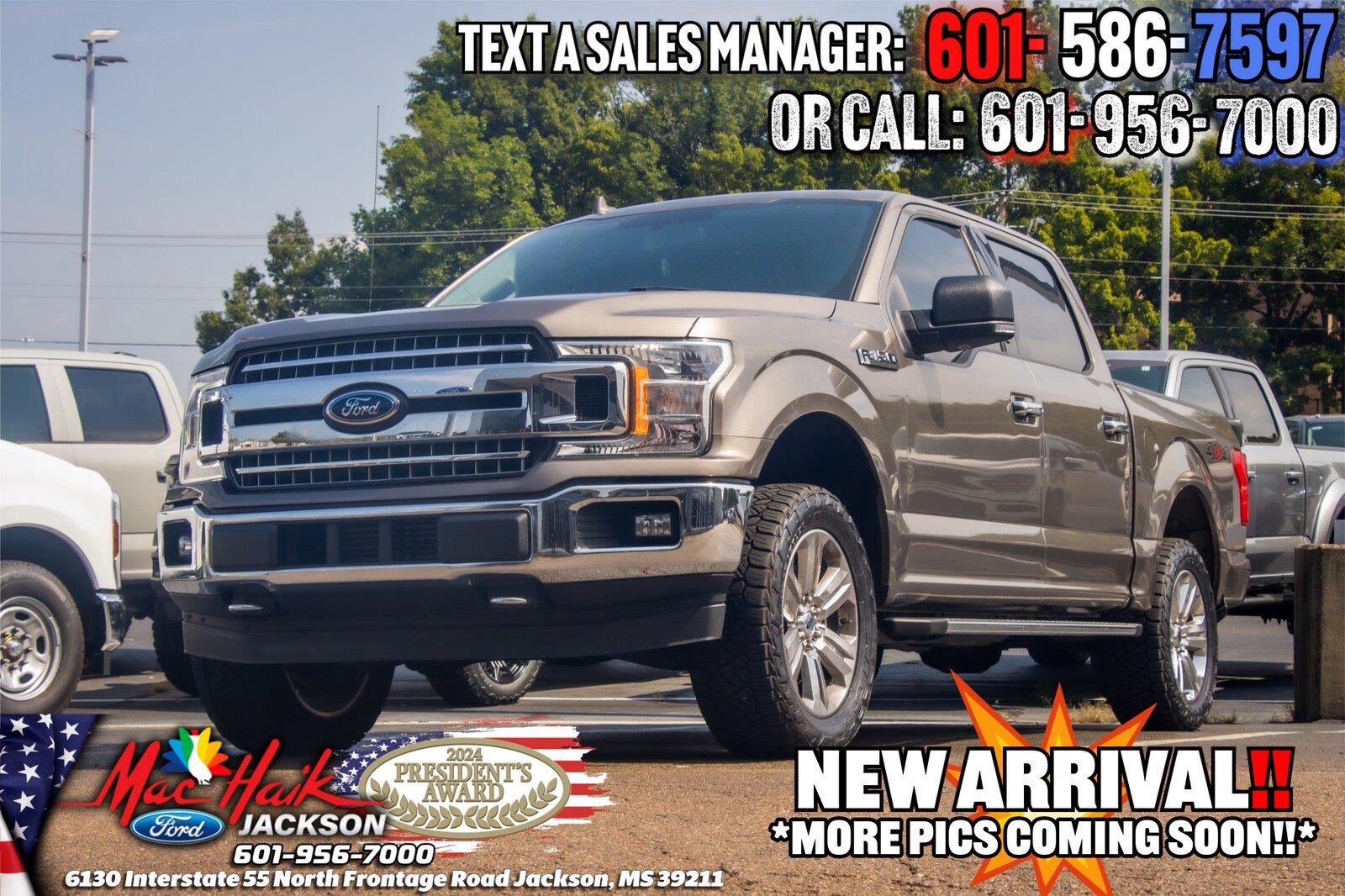  2018 Ford F-150 XLT SuperCrew 4WD   
