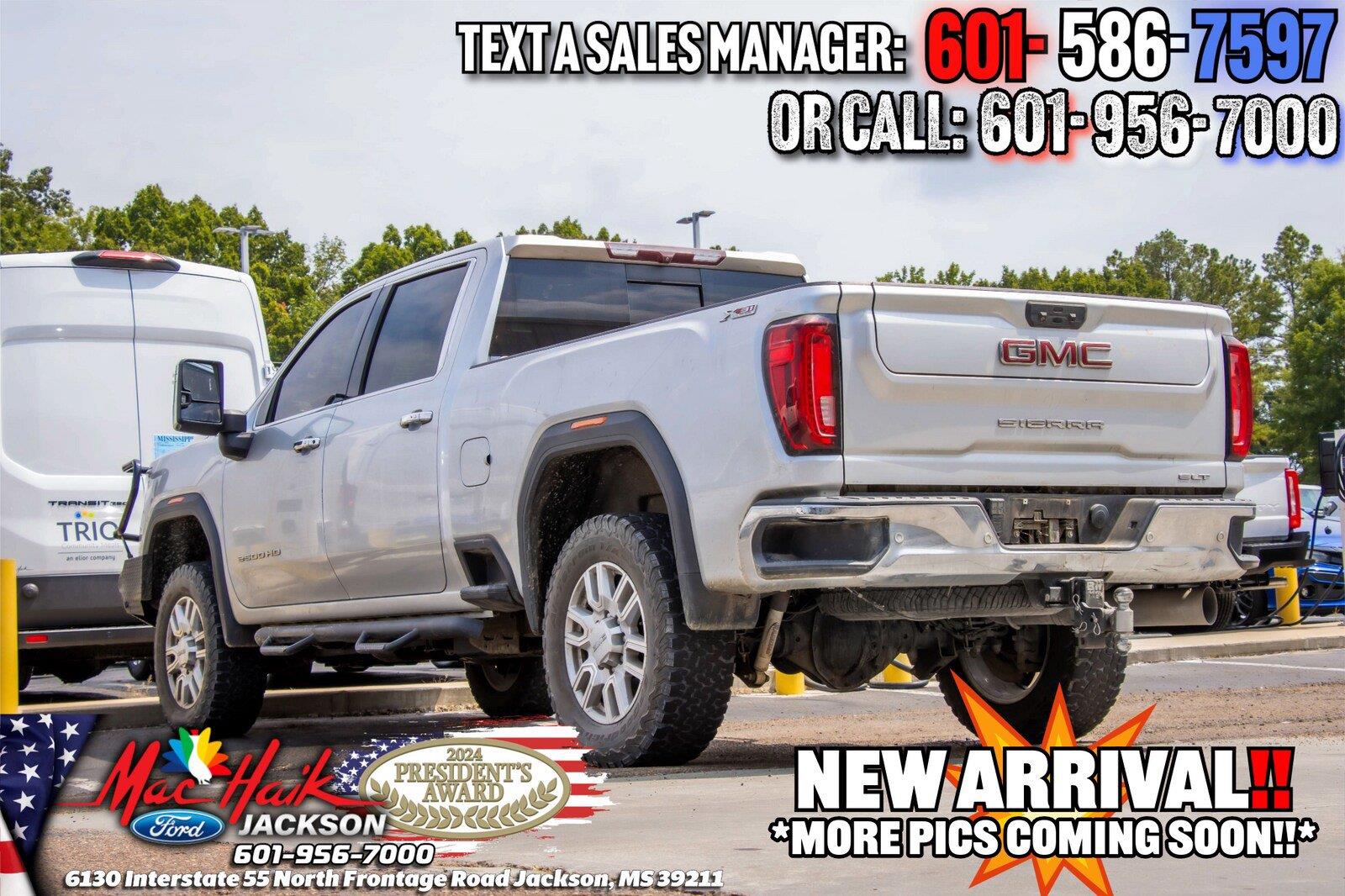  2020 GMC Sierra 2500HD SLT Crew Cab 4WD   