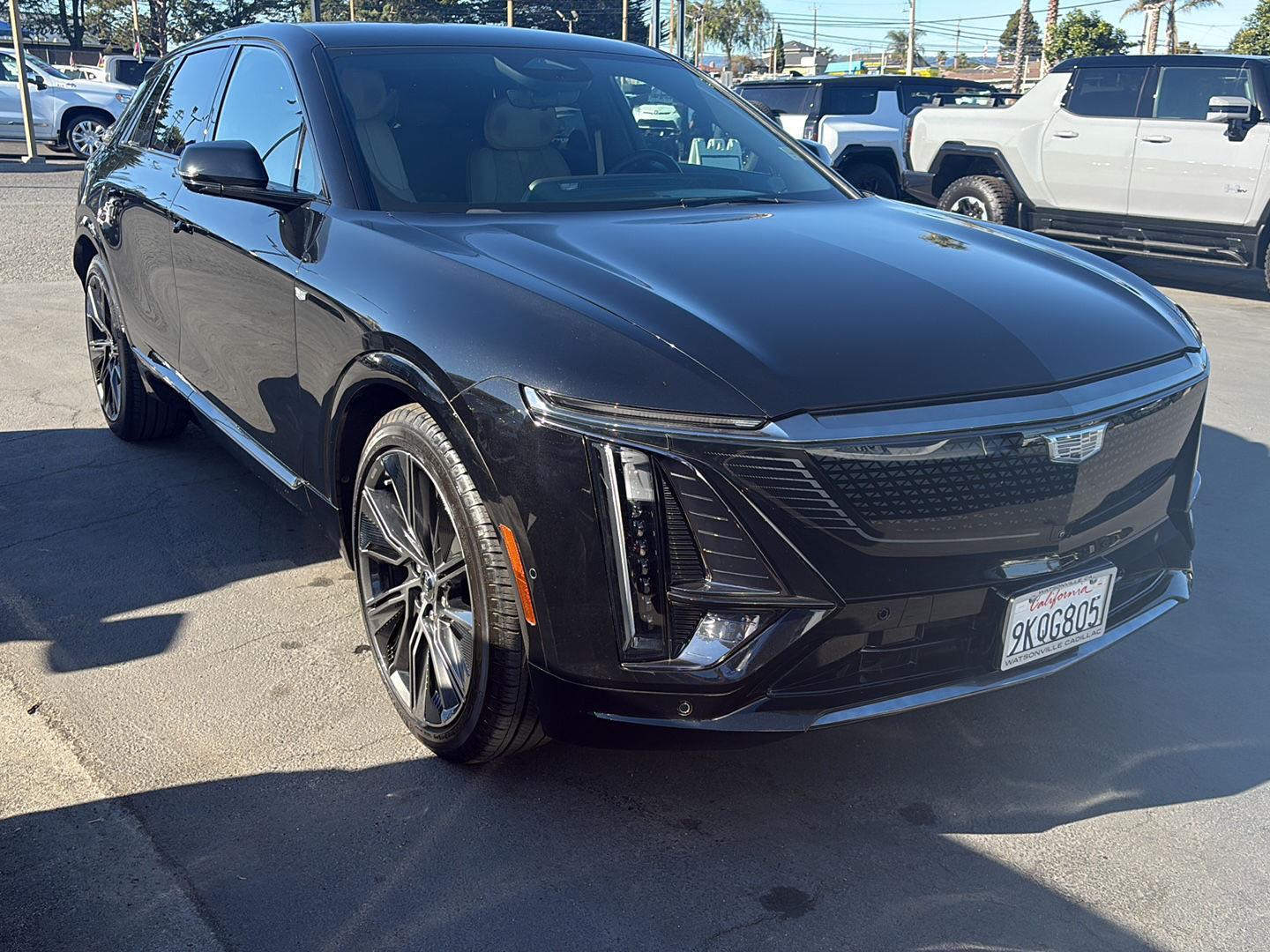Stellar Black Metallic 2024 Cadillac LYRIQ Sport 3 AWD SUV / Crossover All-Wheel Drive Automatic