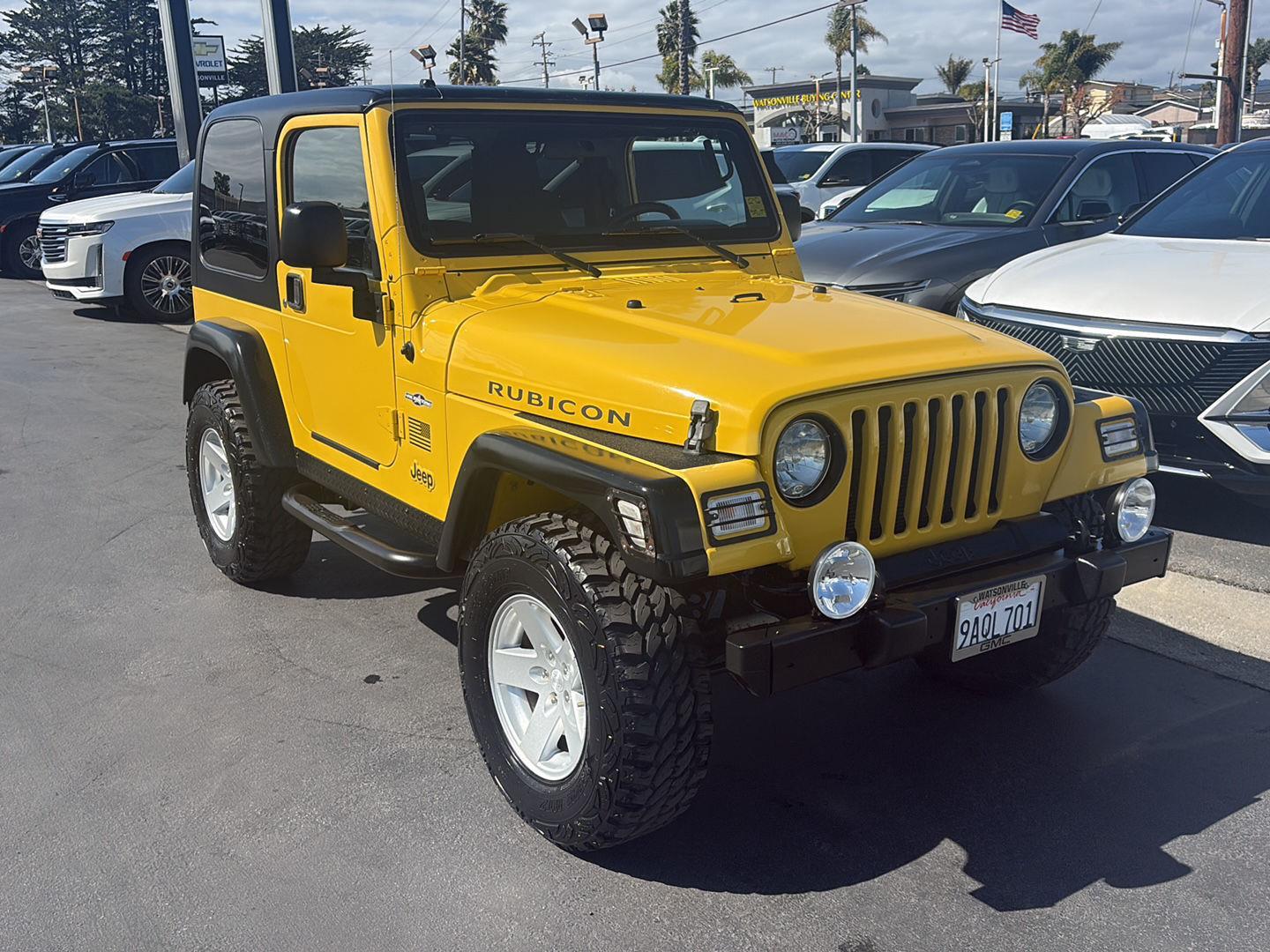 Solar Yellow Clearcoat/Black Hard Top 2006 Jeep Wrangler Rubicon SUV / Crossover Four-Wheel Drive 6-Speed Manual