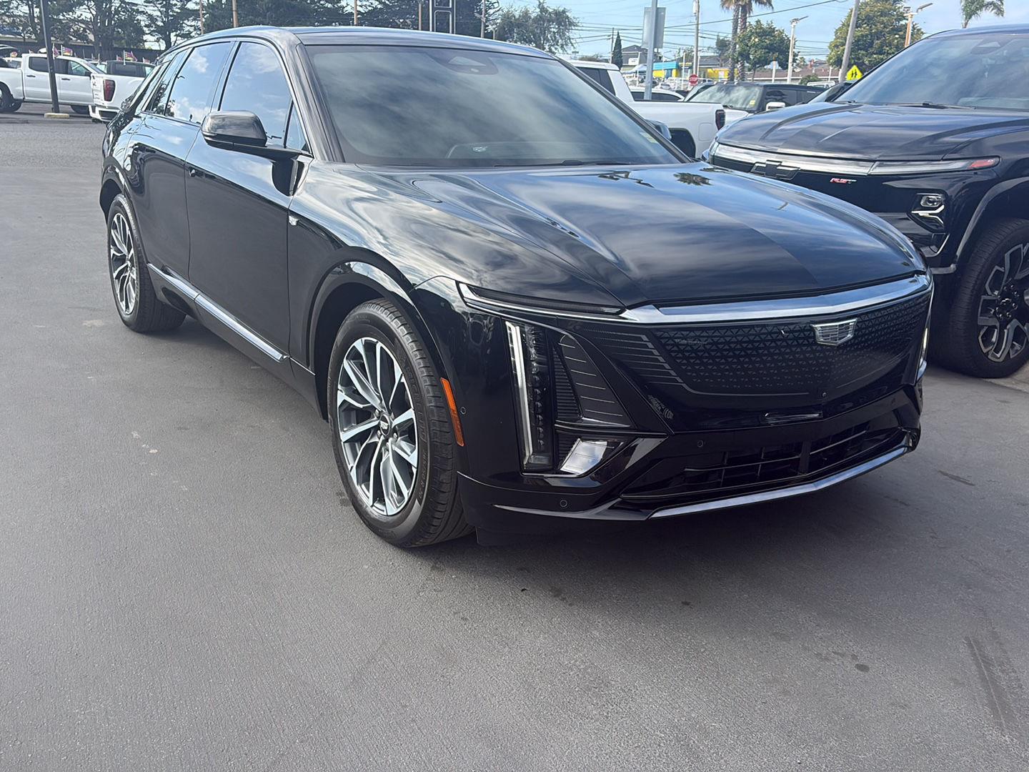 Stellar Black Metallic 2024 Cadillac LYRIQ SUV / Crossover All-Wheel Drive Automatic