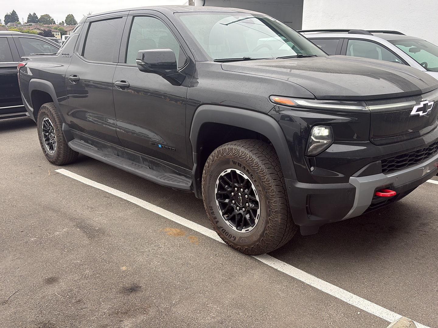 Black 2026 Chevrolet Silverado EV Pickup Truck All-Wheel Drive Automatic
