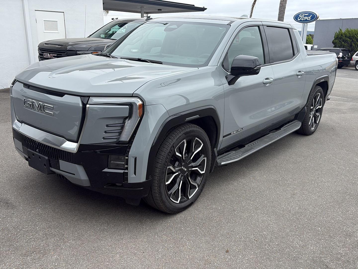 Thunderstorm Gray 2025 GMC Sierra EV Pickup Truck All-Wheel Drive Automatic