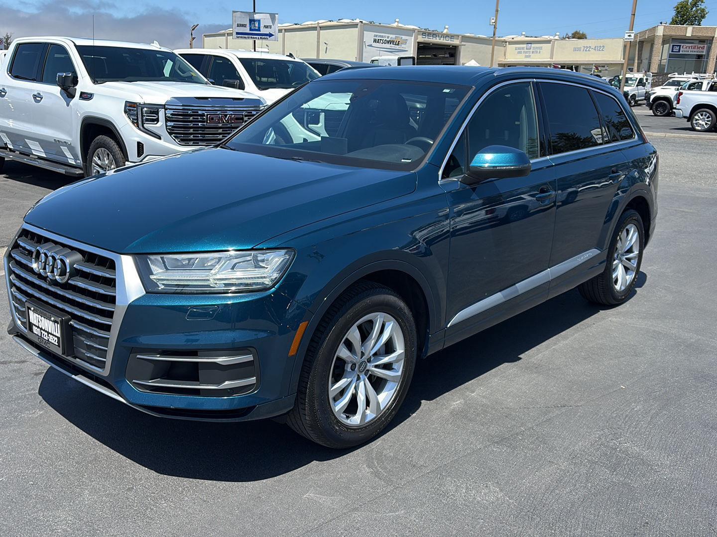 Galaxy Blue Metallic 2018 Audi Q7 SUV / Crossover Automatic