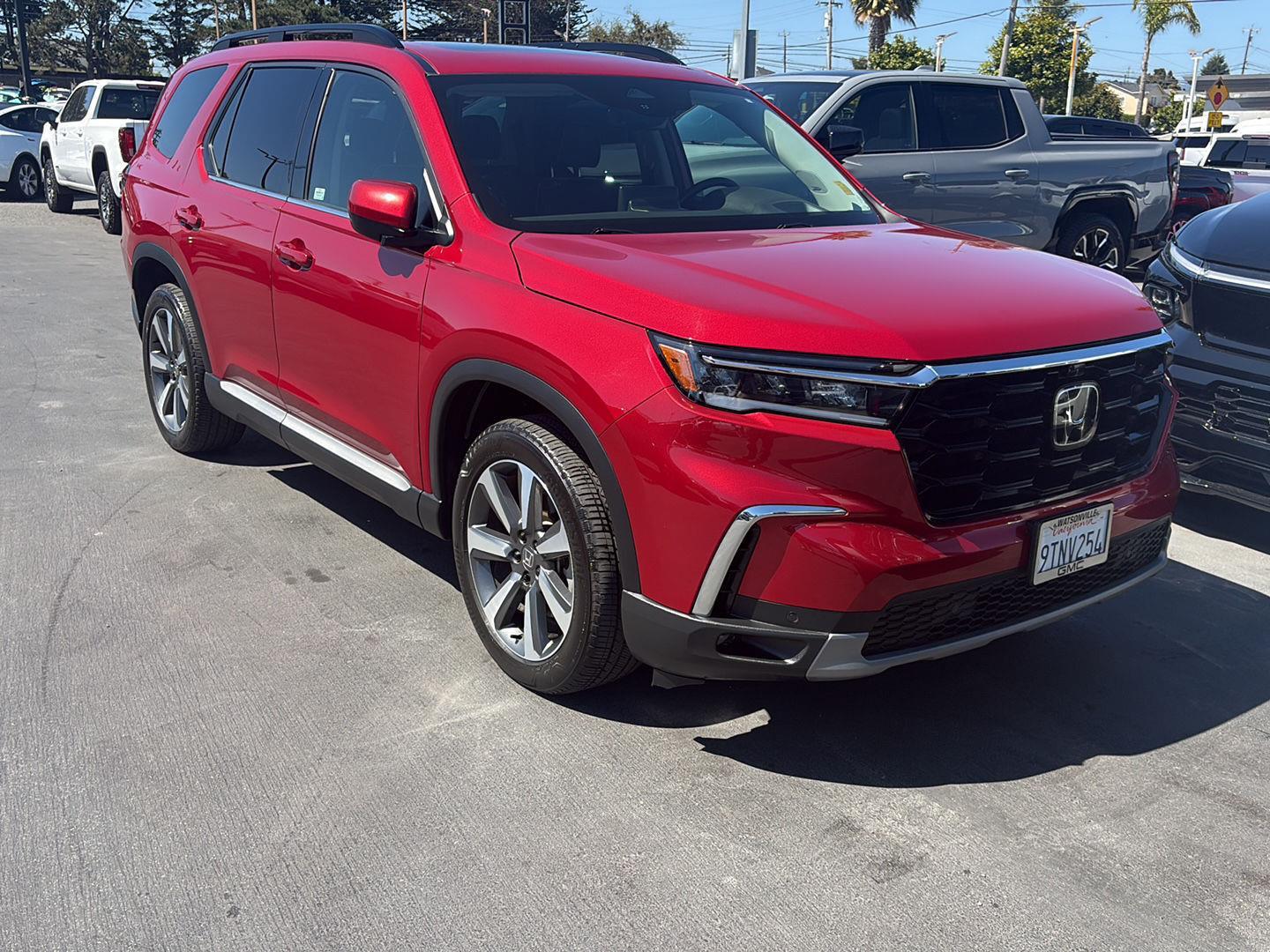 Radiant Red Metallic II 2025 Honda Pilot SUV / Crossover All-Wheel Drive Automatic