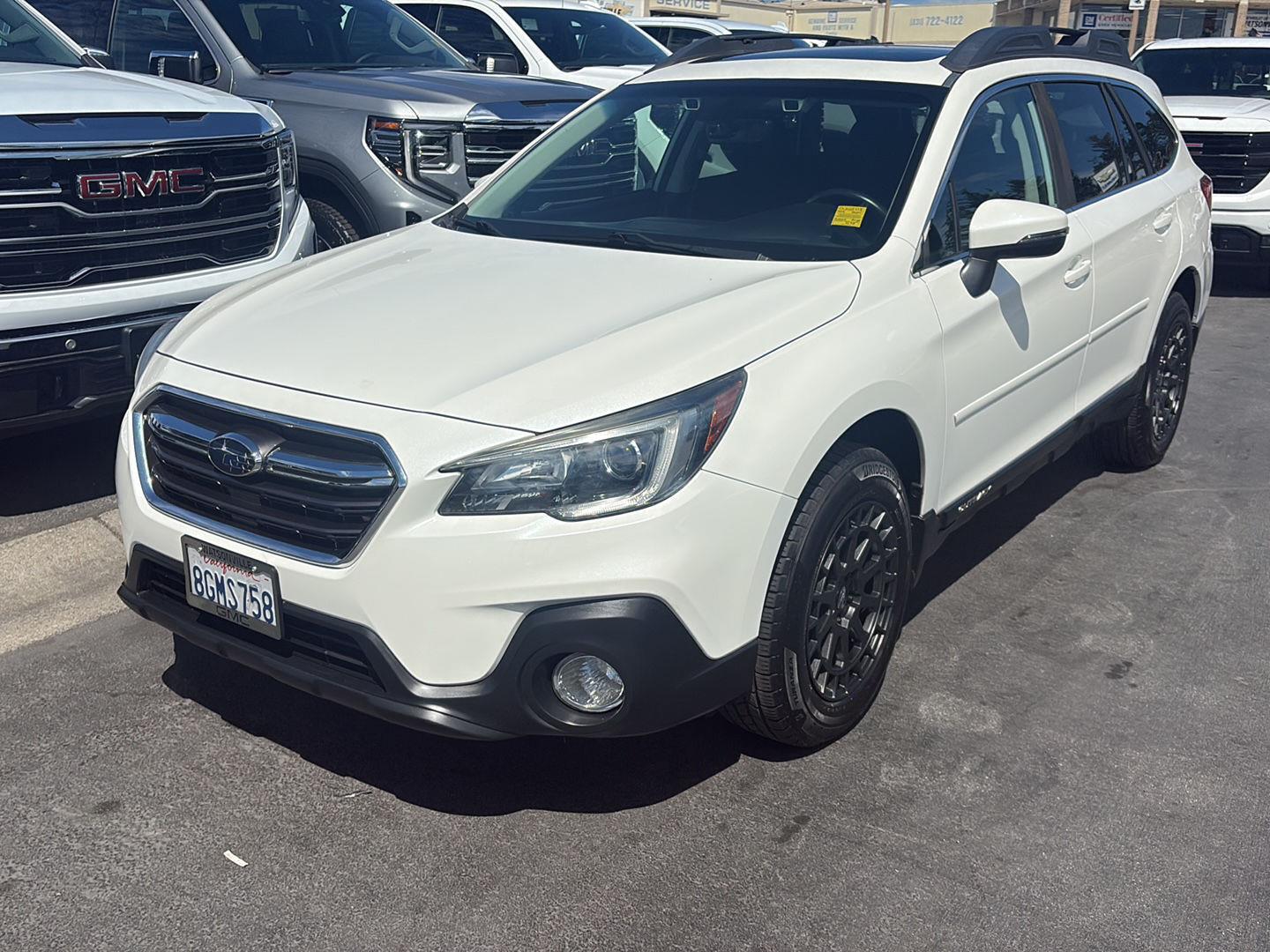 Crystal White Pearl 2019 Subaru Outback Wagon All-Wheel Drive Continuously Variable Transmission