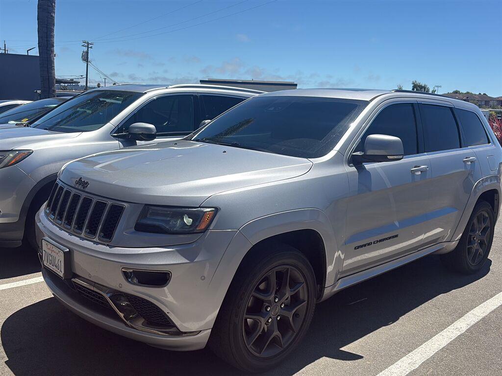 Billet Silver Metallic Clearcoat 2016 Jeep Grand Cherokee SUV / Crossover Four-Wheel Drive 8-Speed Automatic