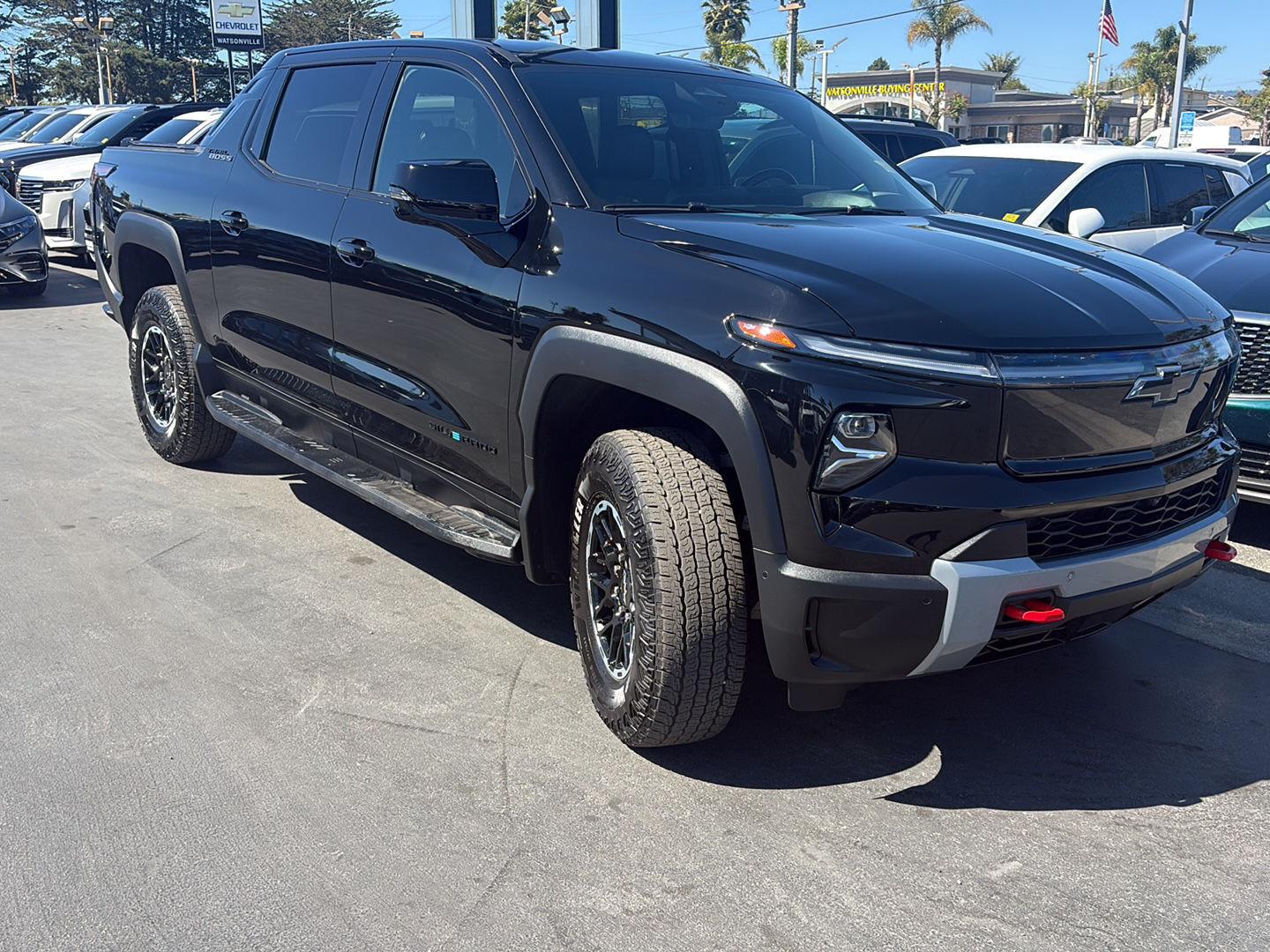 Black 2026 Chevrolet Silverado EV Pickup Truck All-Wheel Drive Automatic
