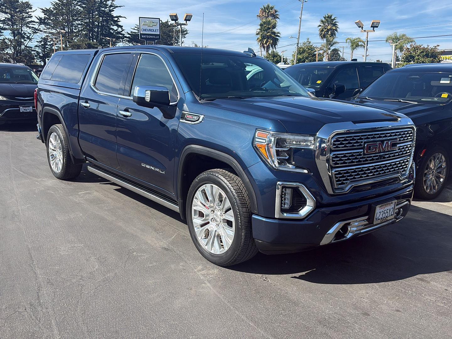 Pacific Blue Metallic 2020 GMC Sierra 1500 Pickup Truck Four-Wheel Drive Automatic