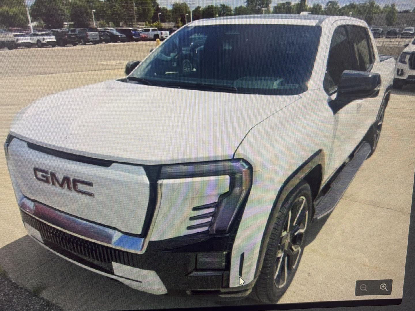 Summit White 2026 GMC Sierra EV Pickup Truck All-Wheel Drive Automatic