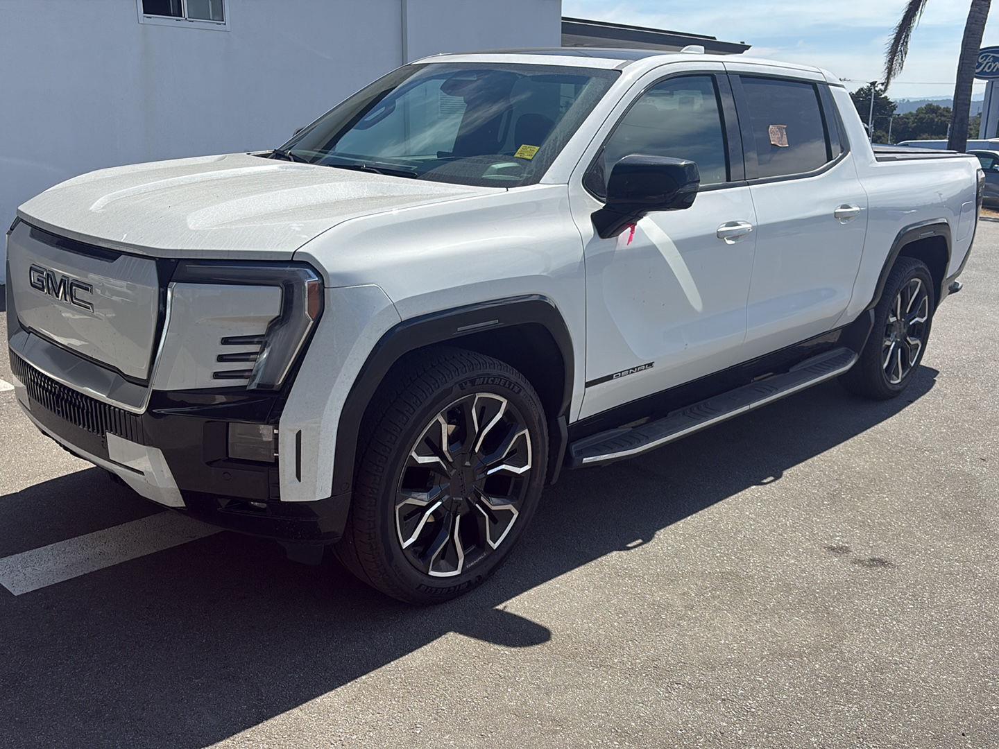 Summit White 2025 GMC Sierra EV Pickup Truck All-Wheel Drive Automatic