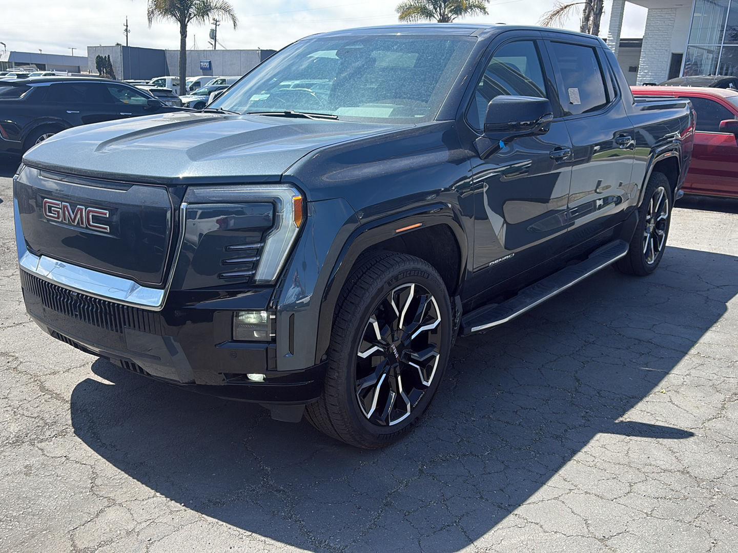 Deep Ocean Metallic 2026 GMC Sierra EV Pickup Truck All-Wheel Drive Automatic