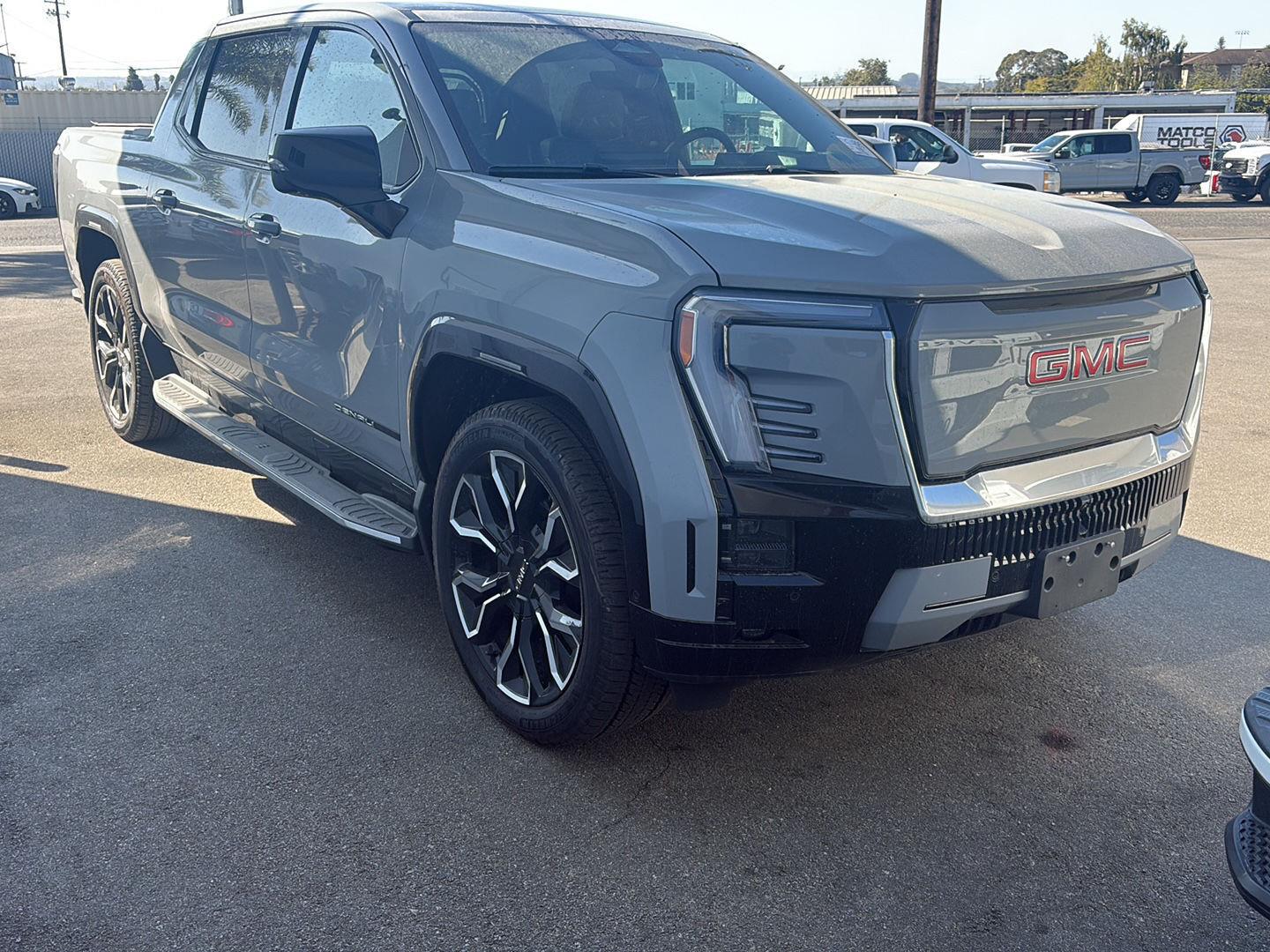 Thunderstorm Gray 2026 GMC Sierra EV Pickup Truck All-Wheel Drive Automatic