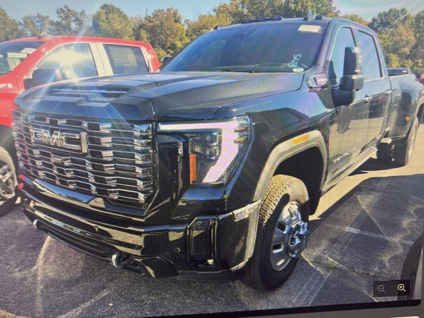 Onyx Black 2026 GMC Sierra 3500HD Pickup Truck Four-Wheel Drive Automatic