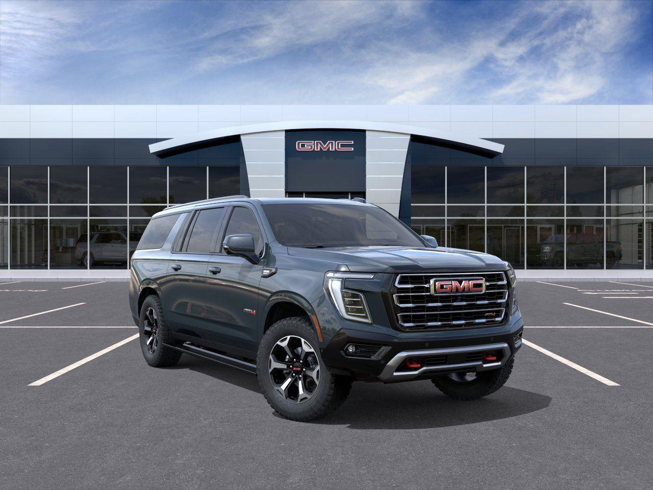 Midnight Pine 2026 GMC Yukon XL AT4 4WD SUV / Crossover Four-Wheel Drive Automatic