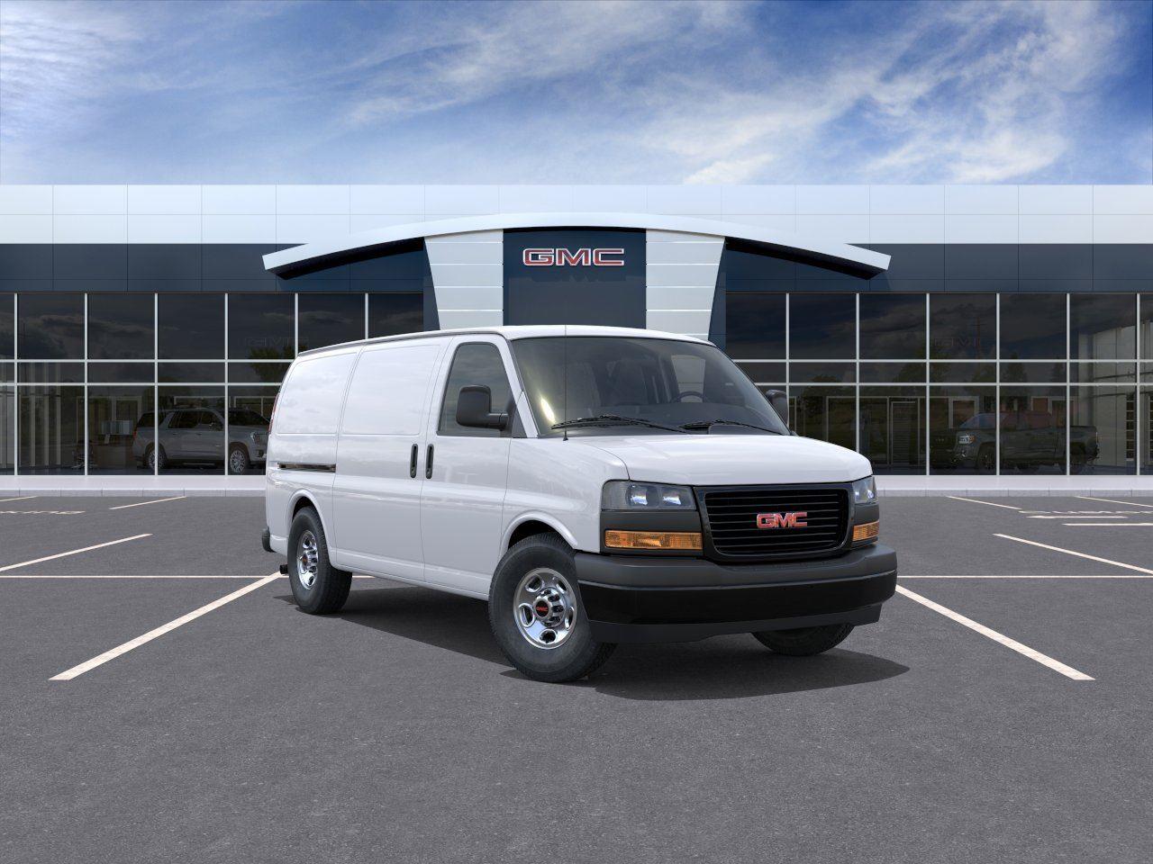 Summit White 2026 GMC Savana Cargo 2500 RWD Van Rear-Wheel Drive 8-Speed Automatic