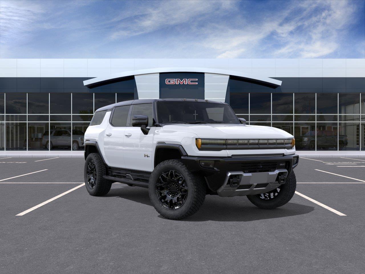Interstellar White 2026 GMC Hummer EV SUV SUV / Crossover All-Wheel Drive Automatic