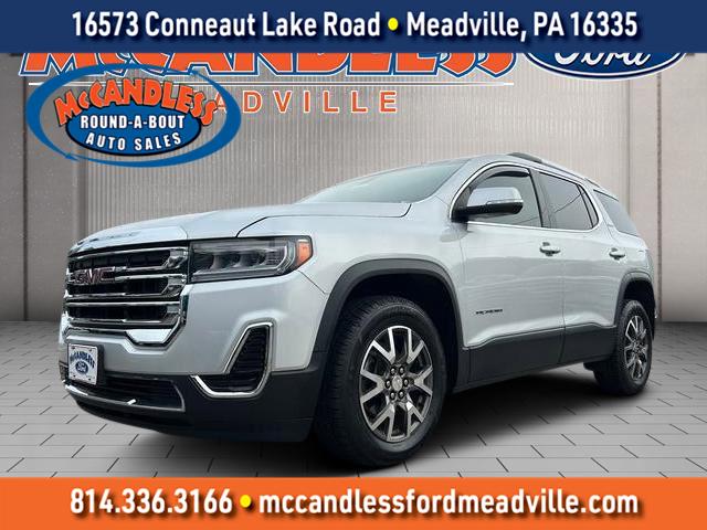 Quicksilver Metallic 2020 GMC Acadia SLE AWD SUV / Crossover Four-Wheel Drive 9-Speed Automatic