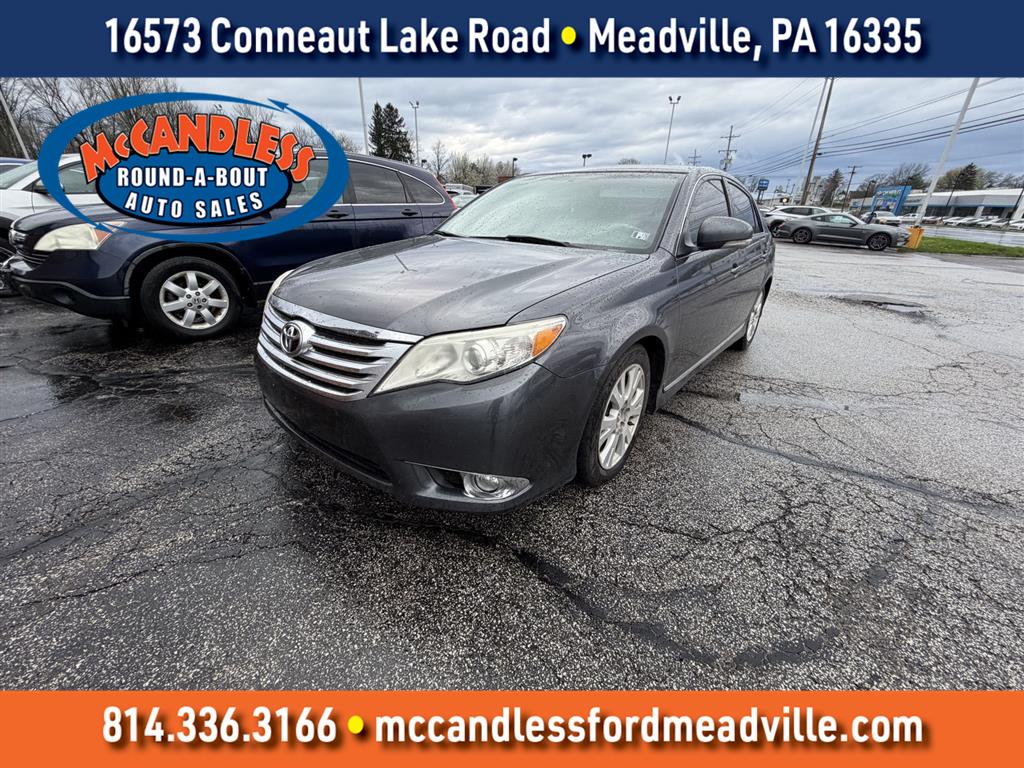 Magnetic Gray Metallic 2012 Toyota Avalon Sedan Front-Wheel Drive 6-Speed Automatic