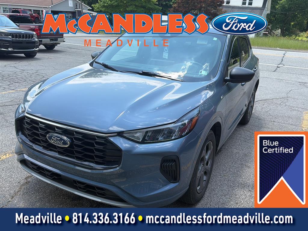 Vapor Blue 2024 Ford Escape SUV / Crossover All-Wheel Drive 8-Speed Automatic