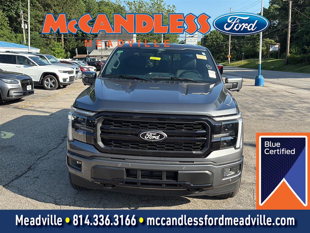 Carbonized Gray 2025 Ford F-150 Pickup Truck Four-Wheel Drive Automatic