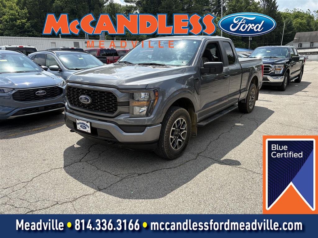 Carbonized Gray 2023 Ford F-150 Pickup Truck Four-Wheel Drive Automatic