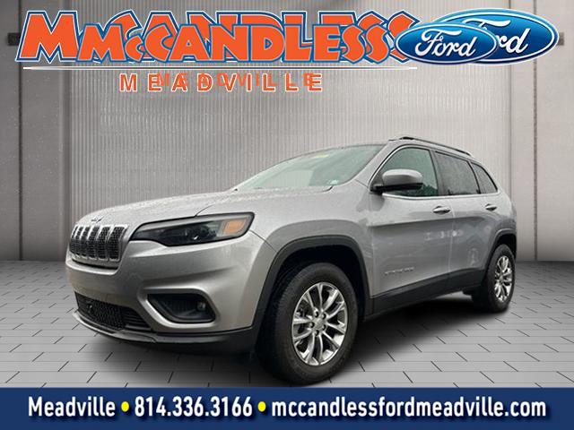 Billet Silver Metallic Clearcoat 2021 Jeep Cherokee Latitude Lux 4WD SUV / Crossover Four-Wheel Drive 9-Speed Automatic