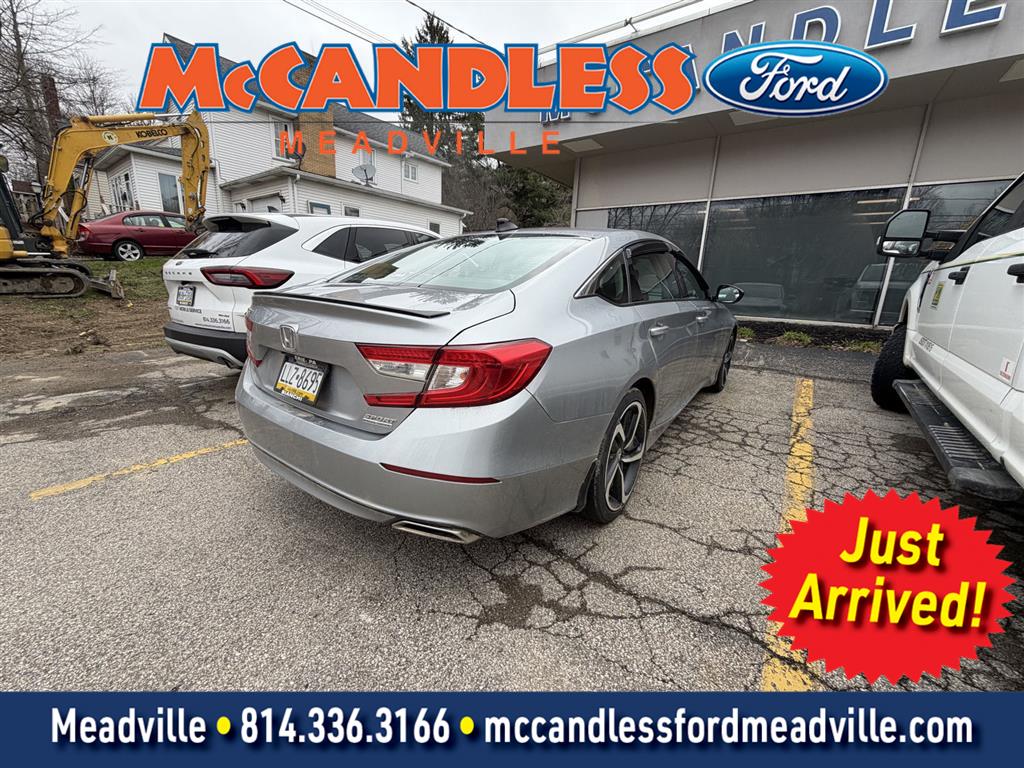 Lunar Silver Metallic 2022 Honda Accord Sport Special Edition FWD Sedan Front-Wheel Drive Continuously Variable Transmission