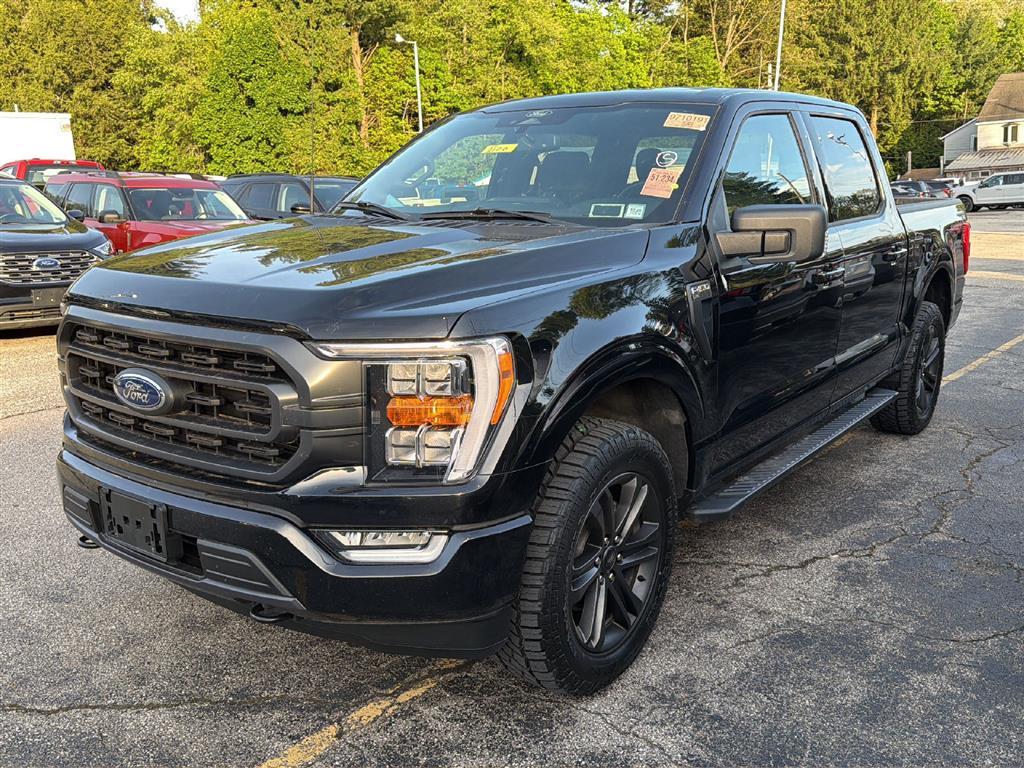Agate Black 2022 Ford F-150 Pickup Truck Four-Wheel Drive Automatic