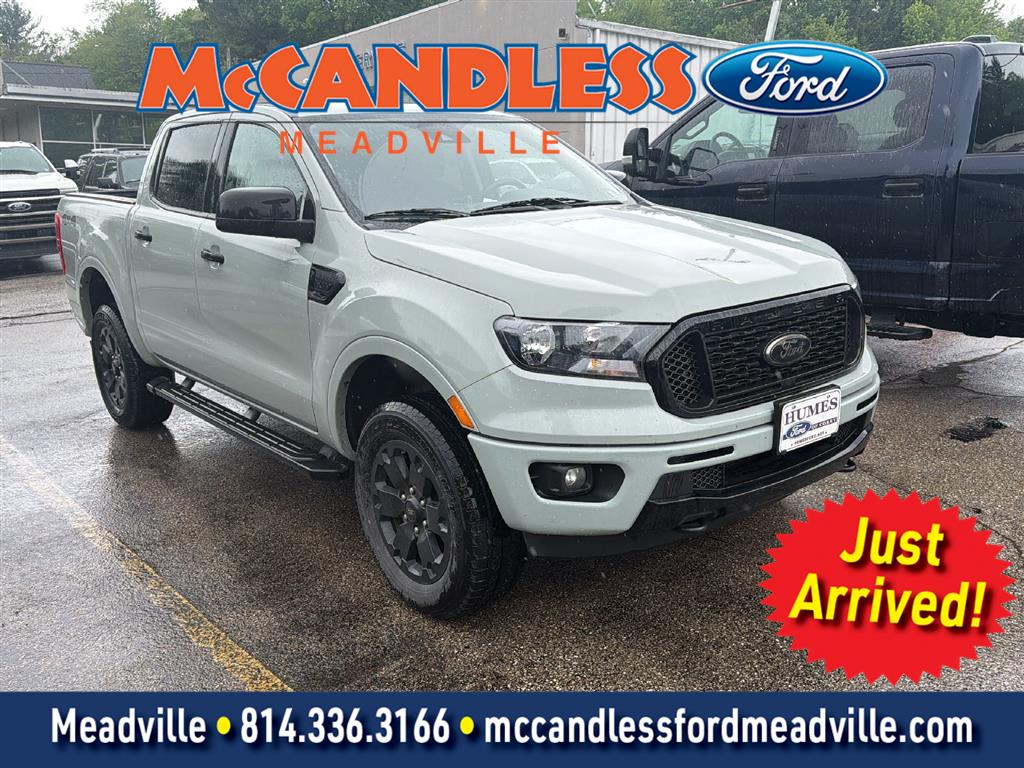 Cactus Gray 2021 Ford Ranger XLT SuperCrew 4WD Pickup Truck Four-Wheel Drive Automatic