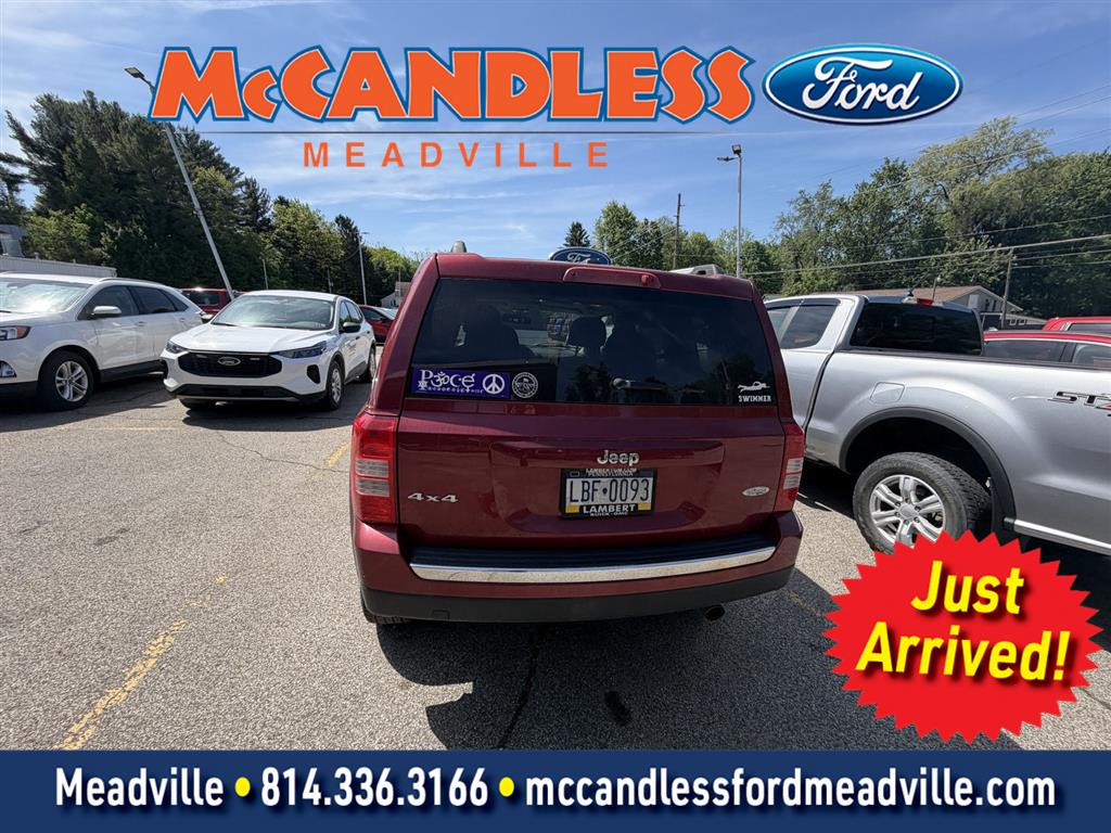 Deep Cherry Red Crystal Pearlcoat 2017 Jeep Patriot High Altitude 4WD SUV / Crossover Four-Wheel Drive 6-Speed Automatic