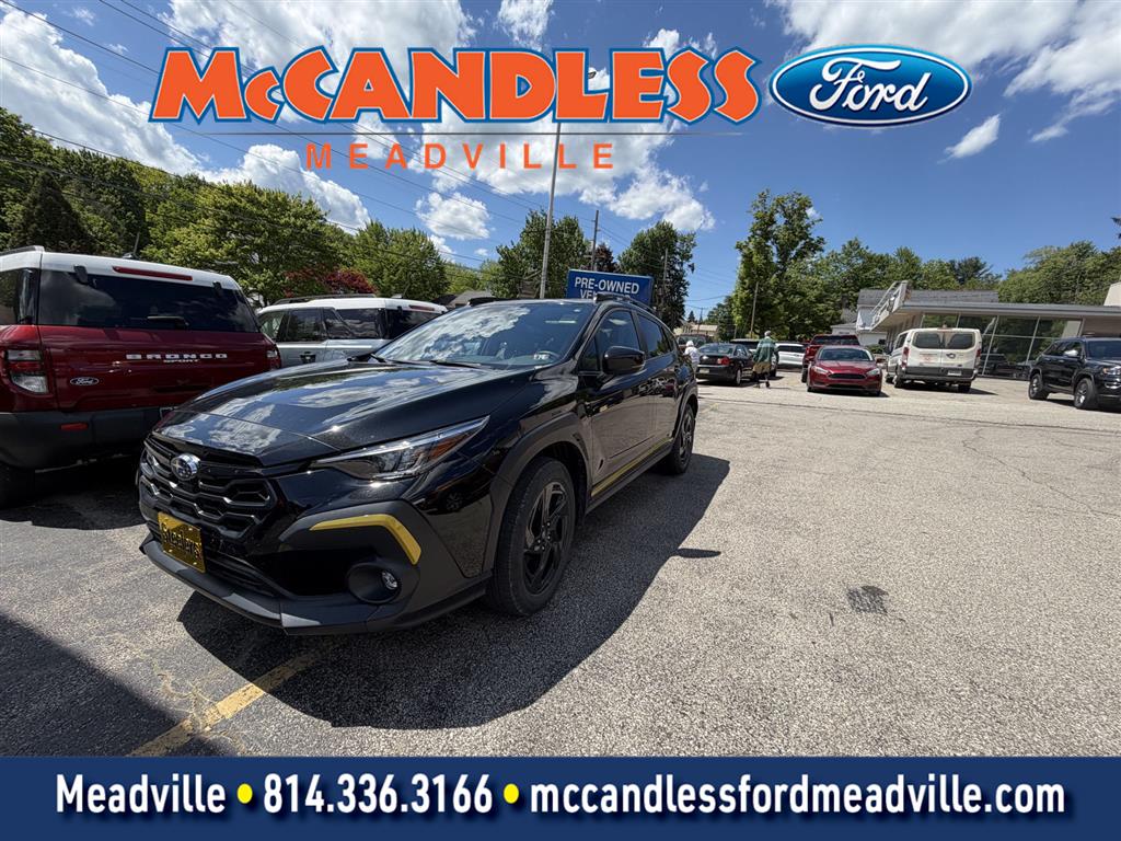 Crystal Black Silica 2024 Subaru Crosstrek SUV / Crossover All-Wheel Drive Continuously Variable Transmission