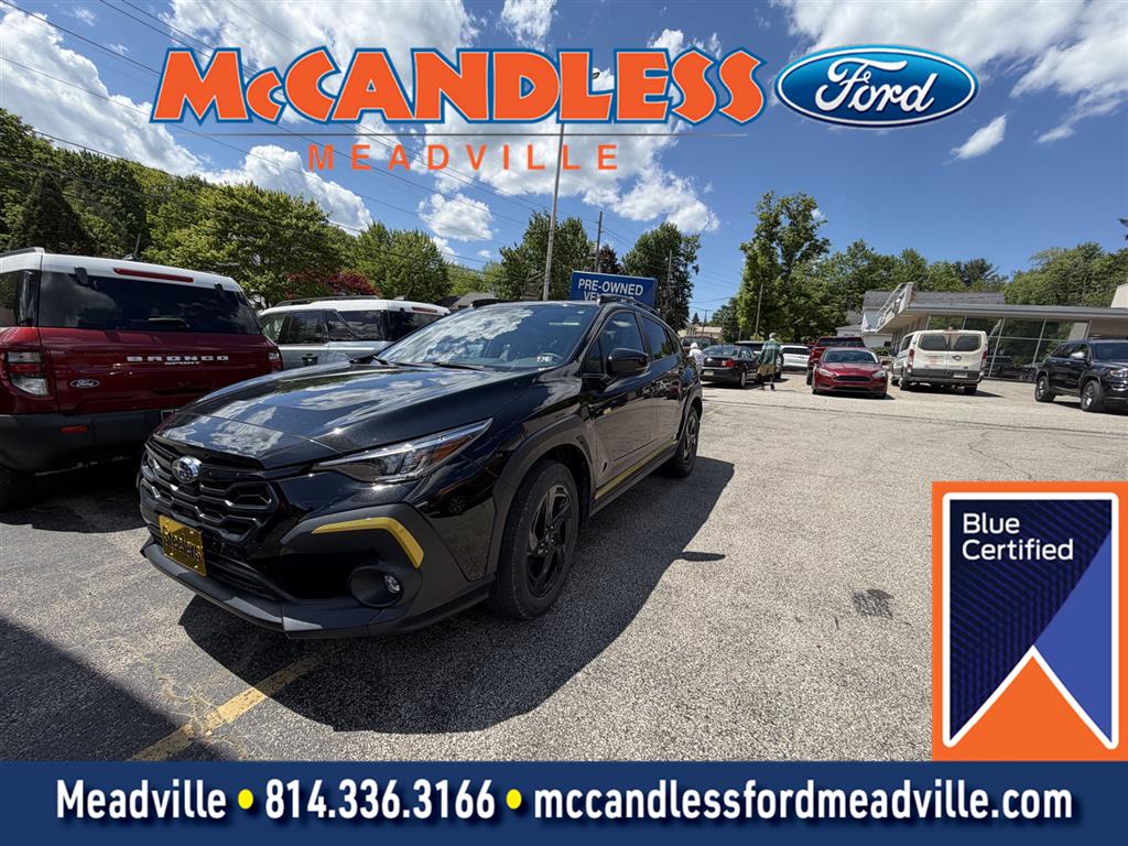Crystal Black Silica 2024 Subaru Crosstrek SUV / Crossover All-Wheel Drive Continuously Variable Transmission