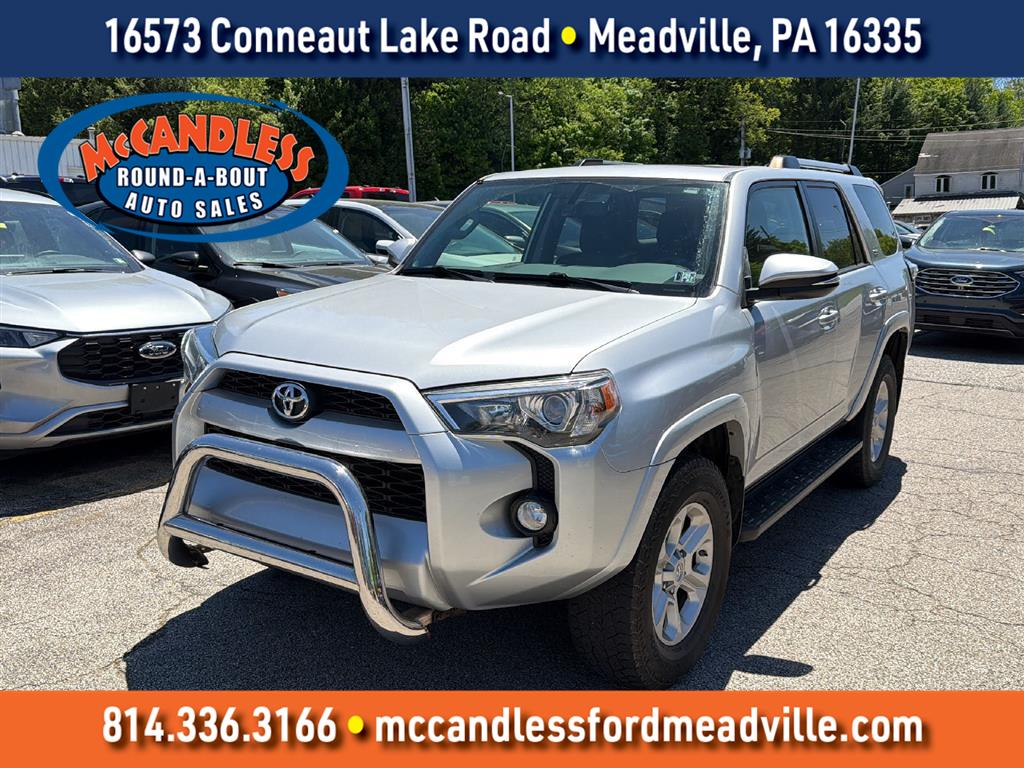 Classic Silver Metallic 2019 Toyota 4Runner SUV / Crossover Four-Wheel Drive 5-Speed Automatic