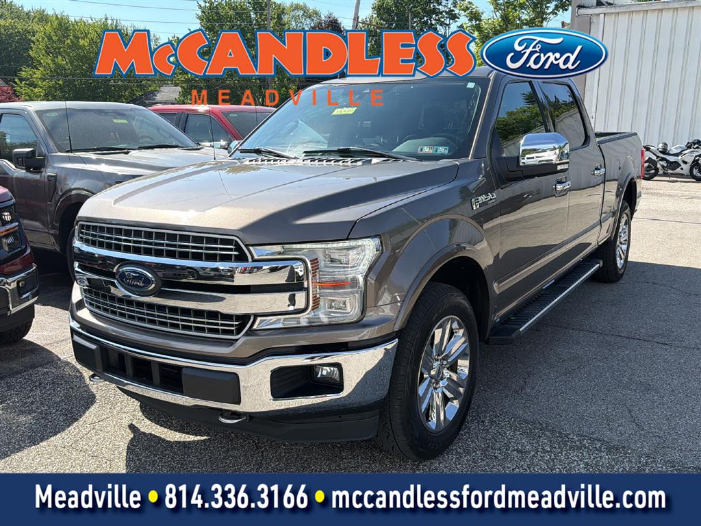 Stone Gray 2020 Ford F-150 Pickup Truck Four-Wheel Drive Automatic