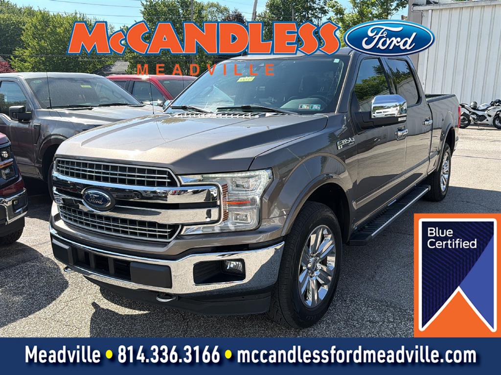 Stone Gray 2020 Ford F-150 Pickup Truck Four-Wheel Drive Automatic