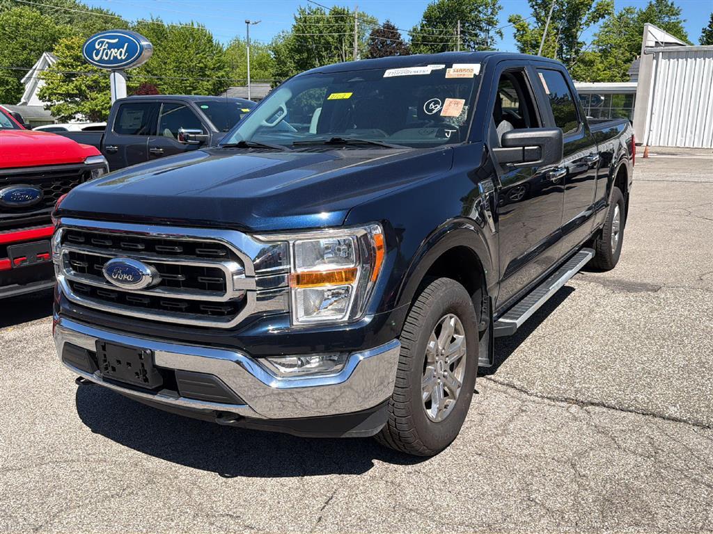 Antimatter Blue 2022 Ford F-150 Pickup Truck Four-Wheel Drive Automatic