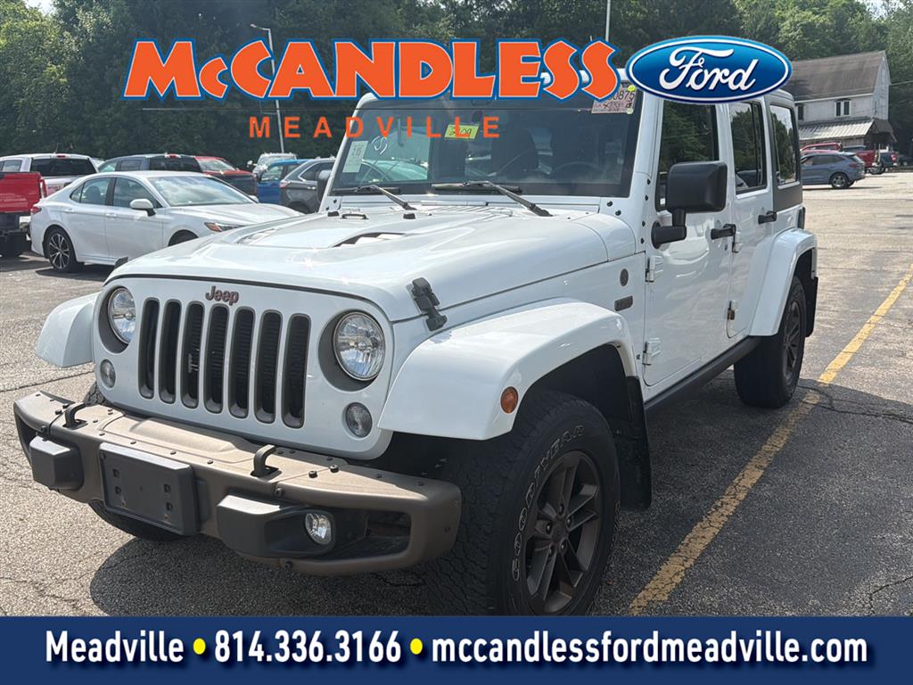2017 Jeep Wrangler Blanco (Bright White) SUV/Crossover Todo terreno 5 velocidades Automática