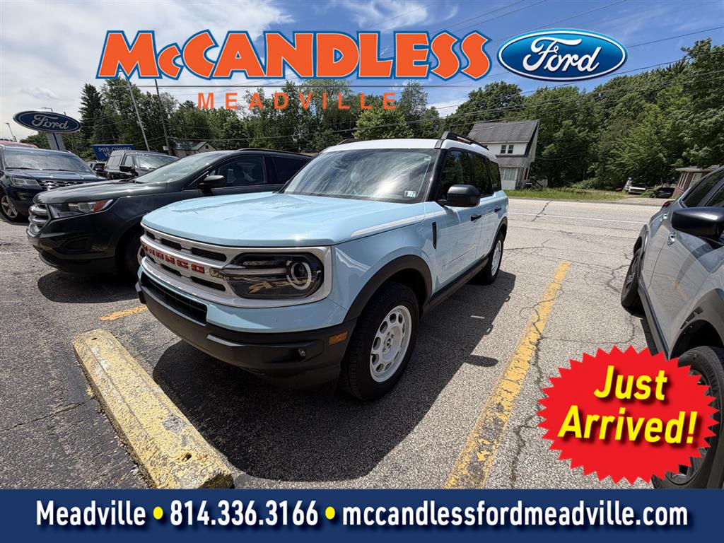 Robins Egg Blue 2024 Ford Bronco Sport SUV / Crossover All-Wheel Drive 8-Speed Automatic