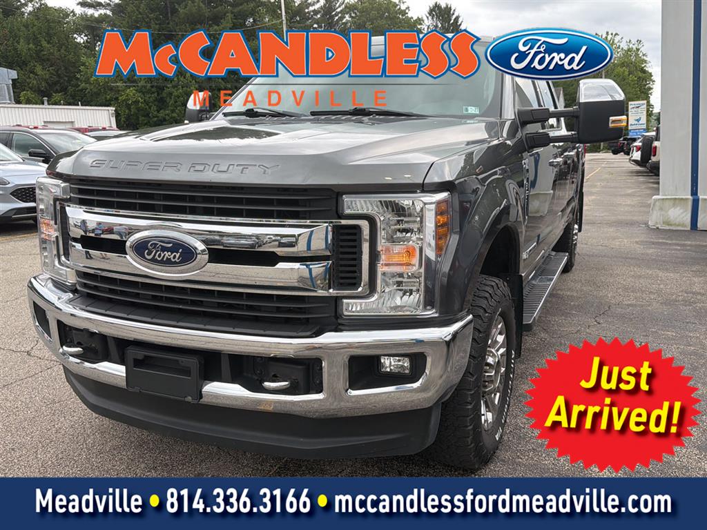 Gray (Magnetic) 2018 Ford F-350 Super Duty Pickup Truck Four-Wheel Drive 6-Speed Automatic