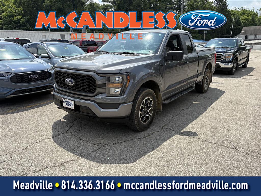 Carbonized Gray 2023 Ford F-150 Pickup Truck Four-Wheel Drive Automatic