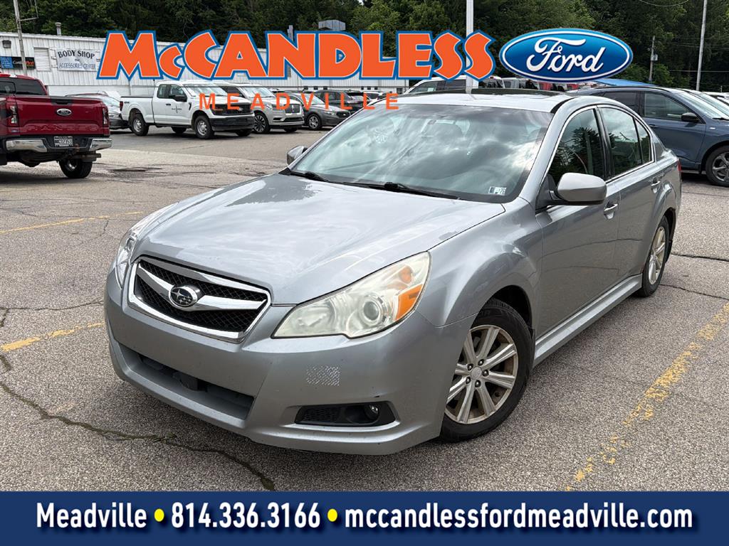 Gray (Steel Silver Metallic) 2011 Subaru Legacy Sedan All-Wheel Drive Continuously Variable Transmission