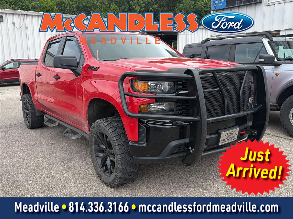 Red Hot 2020 Chevrolet Silverado 1500 Pickup Truck Four-Wheel Drive 6-Speed Automatic