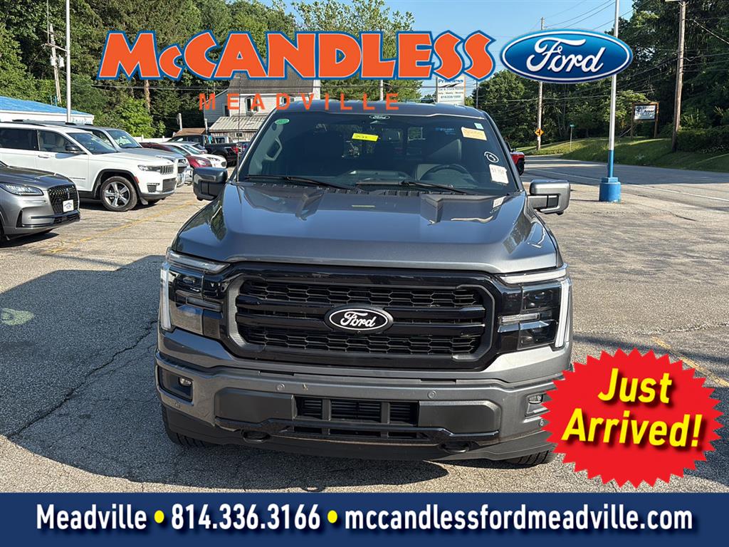 Carbonized Gray 2025 Ford F-150 Pickup Truck Four-Wheel Drive Automatic