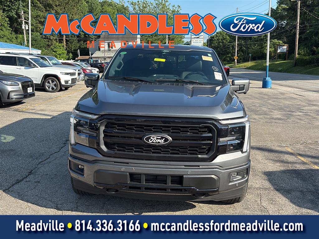 Carbonized Gray 2025 Ford F-150 Pickup Truck Four-Wheel Drive Automatic
