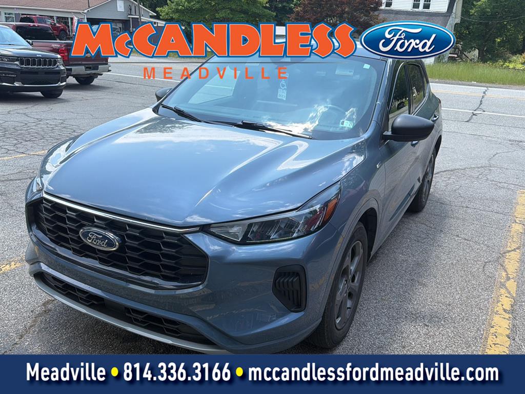 Vapor Blue 2024 Ford Escape SUV / Crossover All-Wheel Drive 8-Speed Automatic