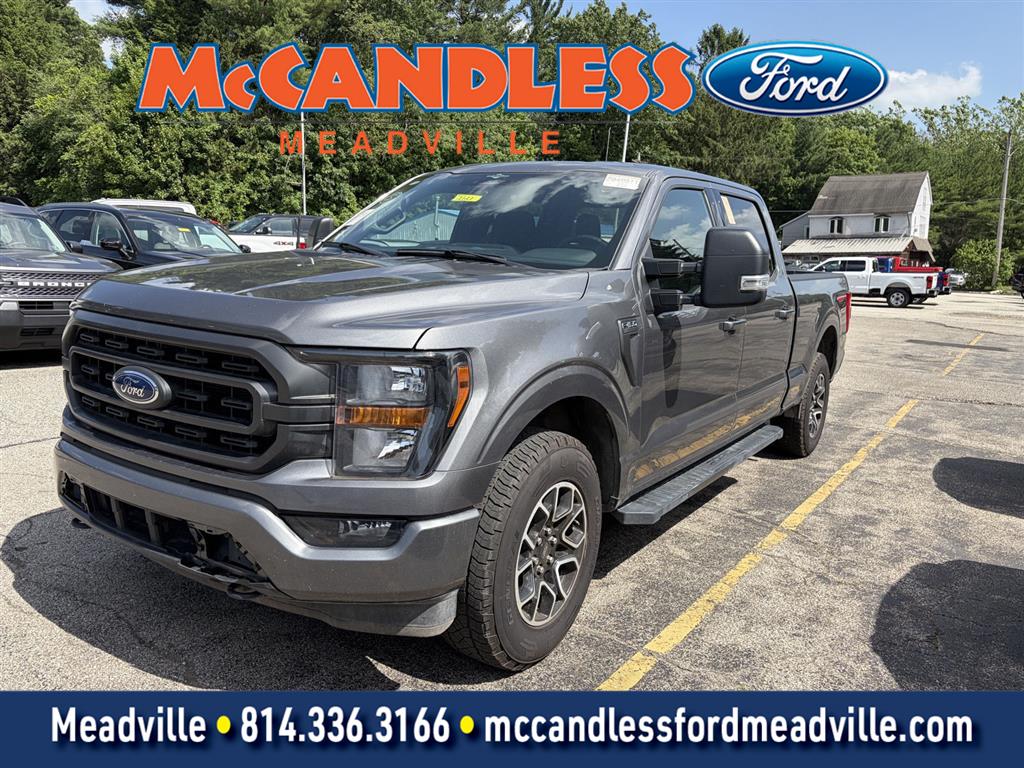 Carbonized Gray 2023 Ford F-150 Pickup Truck Four-Wheel Drive Automatic