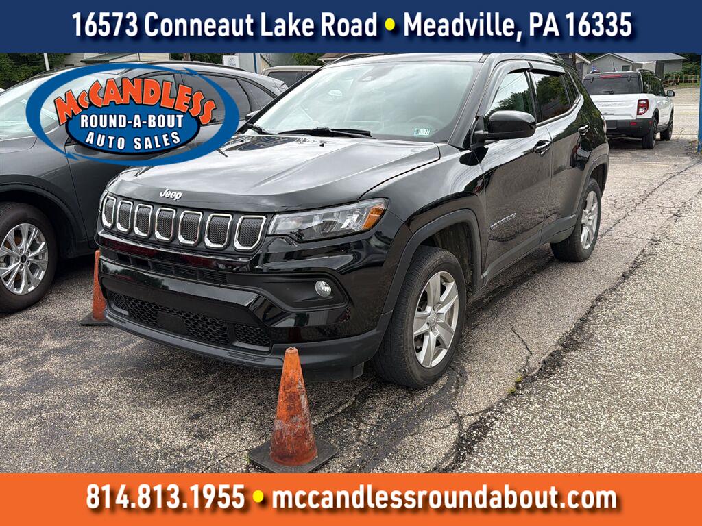 Gray (Granite Crystal Metallic Clearcoat) 2022 Jeep Compass SUV / Crossover Four-Wheel Drive 9-Speed Automatic