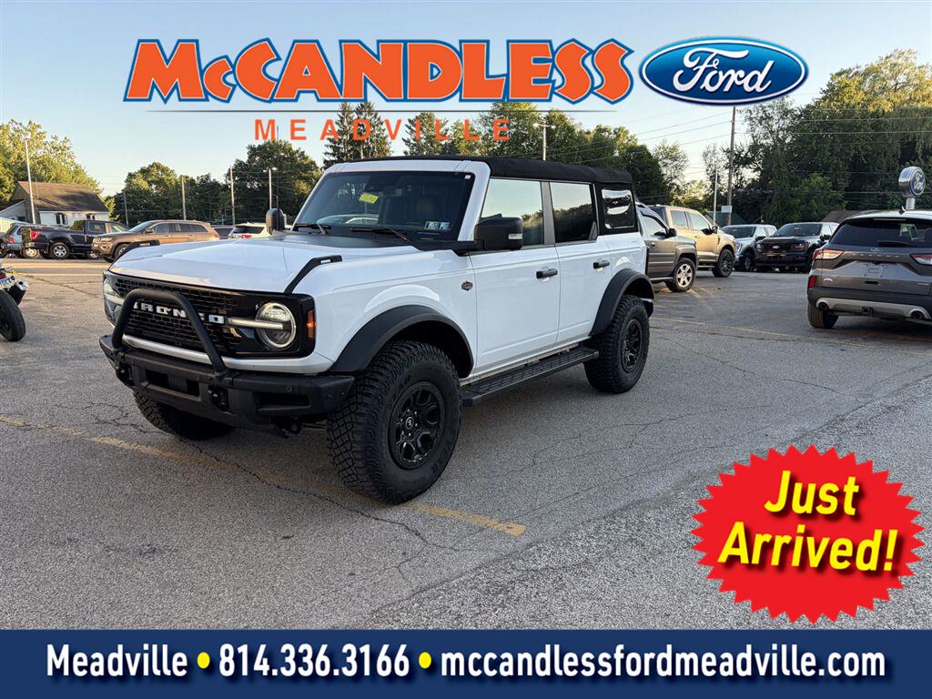 Oxford White 2024 Ford Bronco SUV / Crossover Four-Wheel Drive Automatic